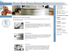 Tablet Screenshot of dr-luecke.de